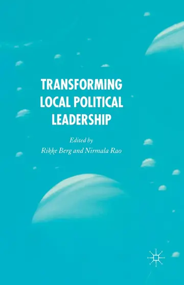 Cover of Transforming Political Leadership in Local Government