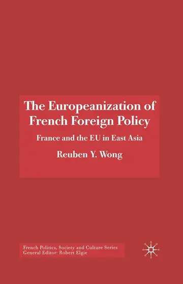 Cover of The Europeanization of French Foreign Policy