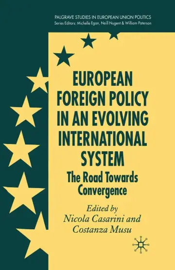Cover of European Foreign Policy in an Evolving International System