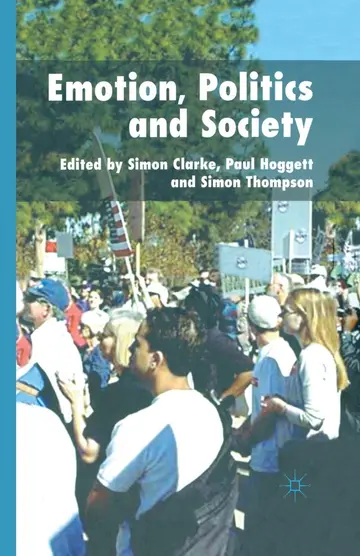 Cover of Emotion, Politics and Society