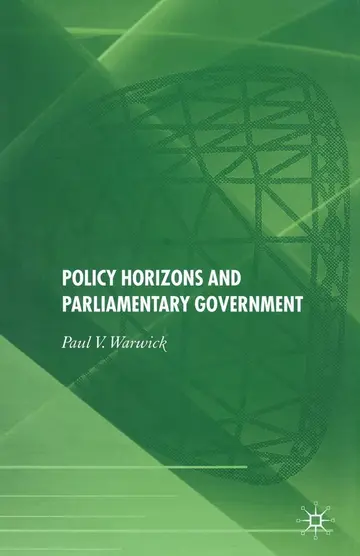 Cover of Policy Horizons and Parliamentary Government