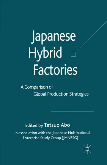 Cover of Japanese Hybrid Factories