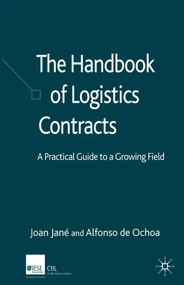 Cover of The Handbook of Logistics Contracts