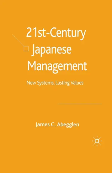 Cover of 21st-Century Japanese Management