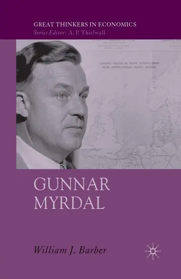 Cover of Gunnar Myrdal