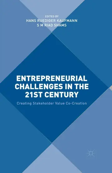 Cover of Entrepreneurial Challenges in the 21st Century