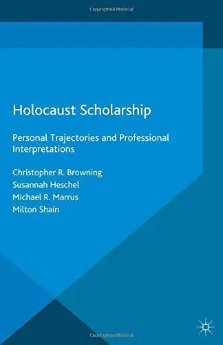 Cover of Holocaust Scholarship