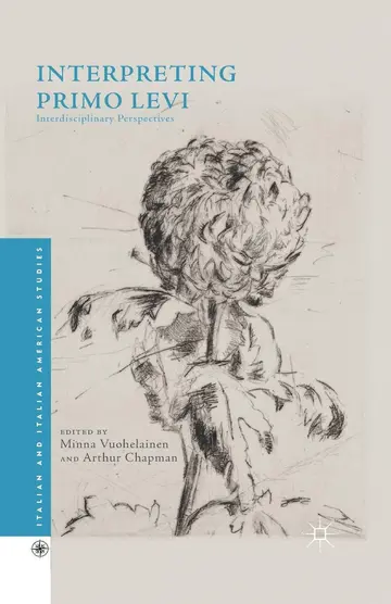 Cover of Interpreting Primo Levi