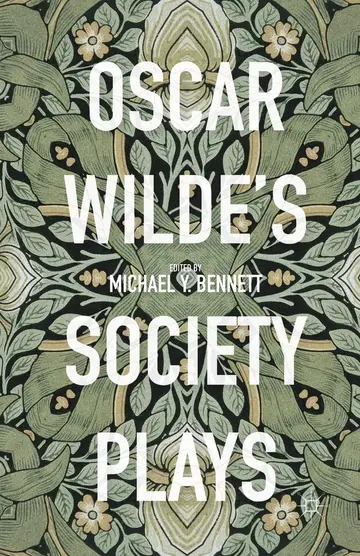 Cover of Oscar Wilde's Society Plays