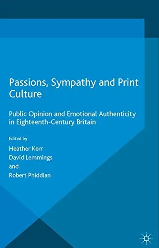 Cover of Passions, Sympathy and Print Culture