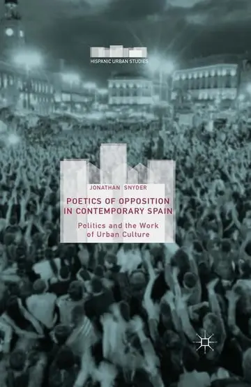 Cover of Poetics of Opposition in Contemporary Spain