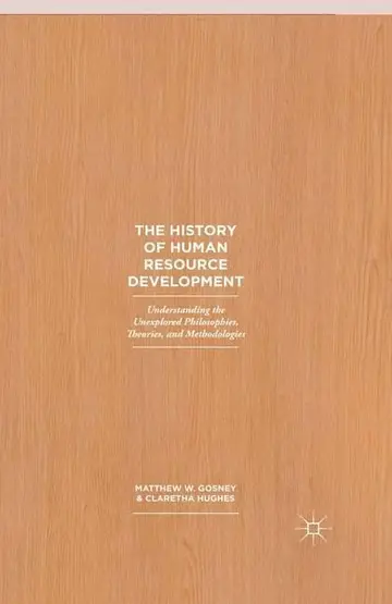 Cover of The History of Human Resource Development