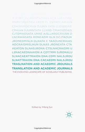 Cover of Translation and Academic Journals