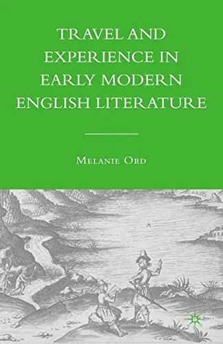 Cover of Travel and Experience in Early Modern English Literature