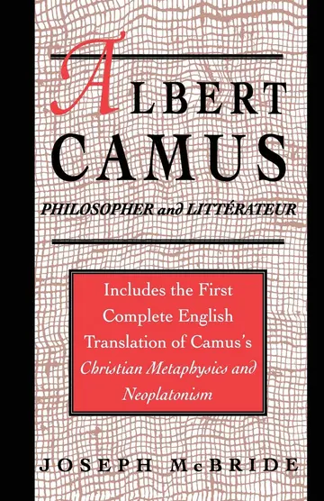 Cover of Albert Camus