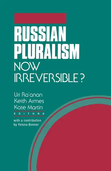Cover of Russian Pluralism