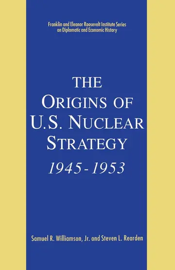 Cover of The Origins of U.S. Nuclear Strategy, 1945-1953