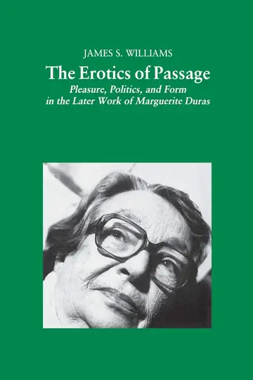 Cover of The Erotics of Passage
