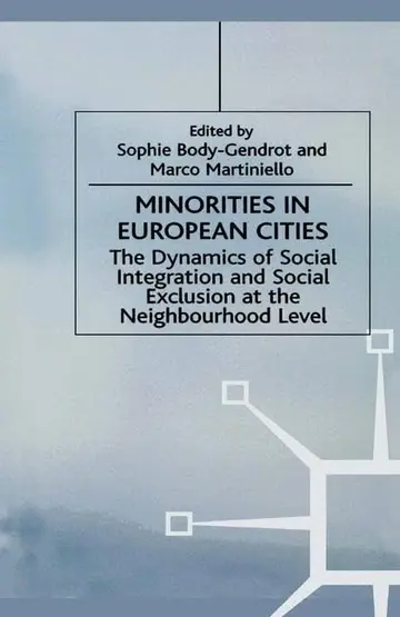 Cover of Minorities in European Cities