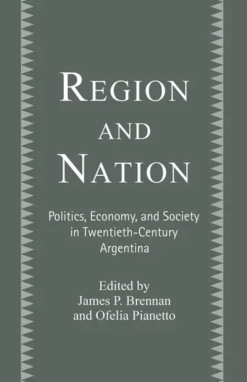 Cover of Region and Nation