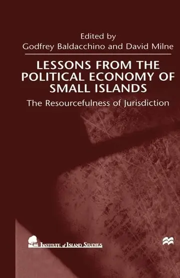 Cover of Lessons from the Political Economy of Small Islands