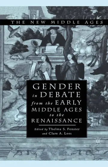 Cover of Gender in Debate from the Early Middle Ages to the Renaissance