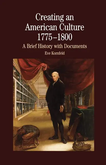Cover of Creating an American Culture 1775-1800