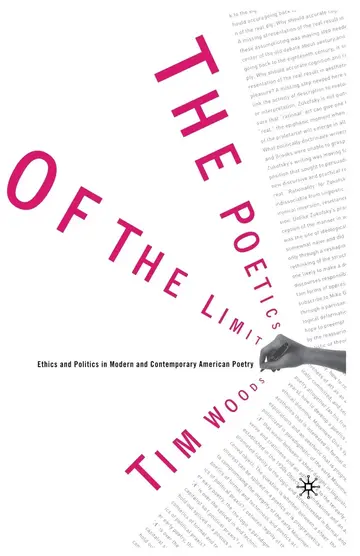 Cover of The Poetics of the Limit