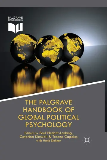 Cover of The Palgrave Handbook of Global Political Psychology