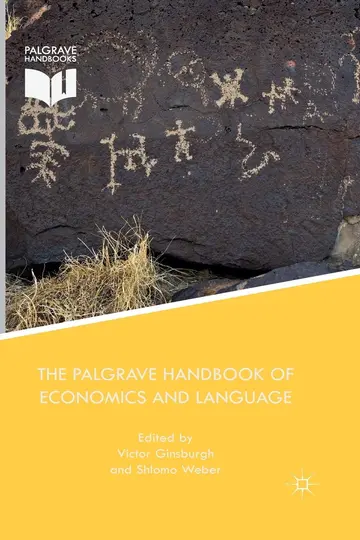 Cover of The Palgrave Handbook of Economics and Language