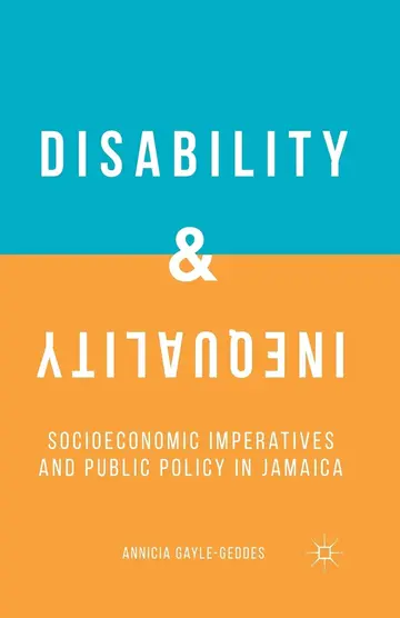 Cover of Disability and Inequality