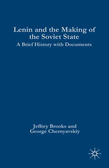 Cover of Lenin and the Making of the Soviet State