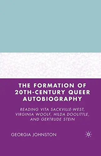 Cover of The Formation of 20th-Century Queer Autobiography