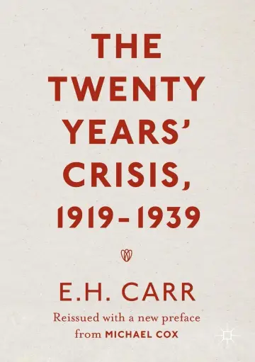 Cover of Twenty Years' Crisis, 1919-1939