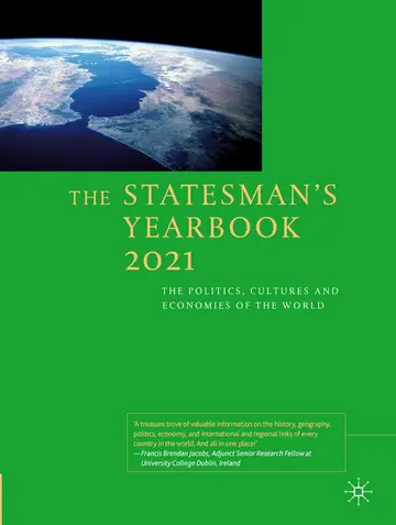 Cover of The Statesman's Yearbook 2021