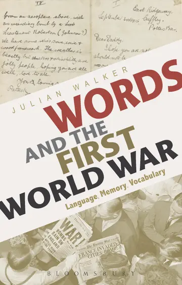 Cover of Words and the First World War