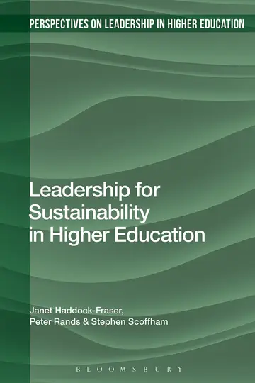 Cover of Leadership for Sustainability in Higher Education
