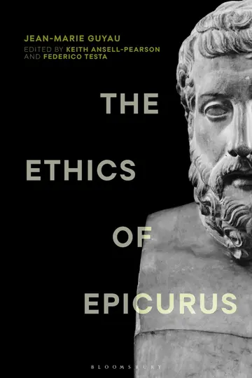Cover of The Ethics of Epicurus and Its Relation to Contemporary Doctrines