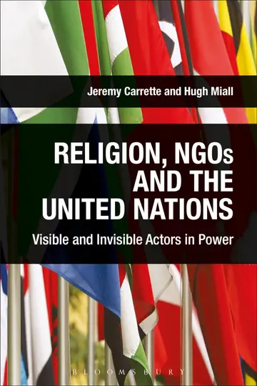 Cover of Religion, NGOs and the United Nations