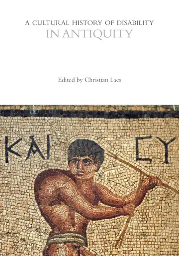 Cover of A Cultural History of Disability in Antiquity