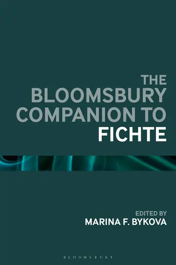 Cover of The Bloomsbury Handbook of Fichte