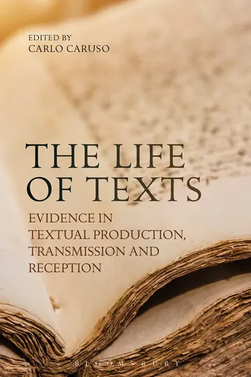 Cover of The Life of Texts