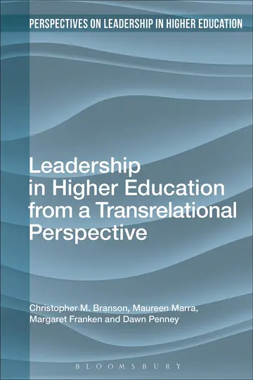 Cover of Leadership in Higher Education from a Transrelational Perspective