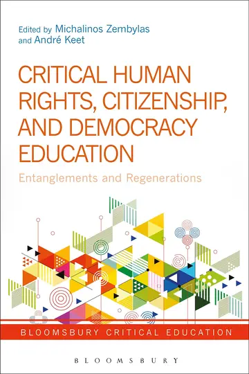 Cover of Critical Human Rights, Citizenship, and Democracy Education