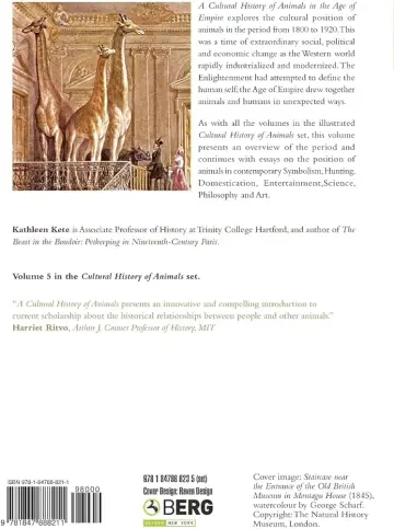 Cover of A Cultural History of Animals in the Age of Empire