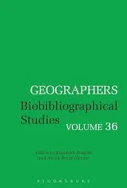 Cover of Geographers Biobibliographical Studies, Volume 36