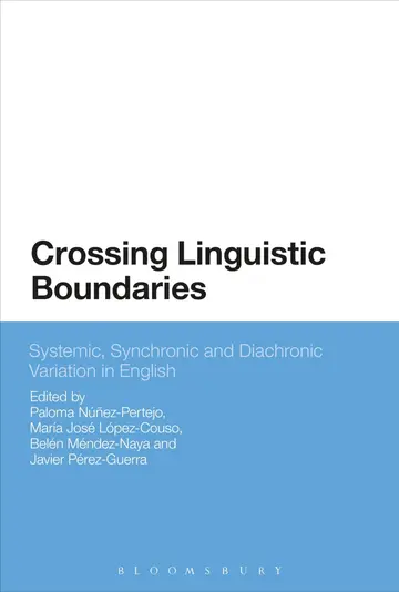 Cover of Crossing Linguistic Boundaries