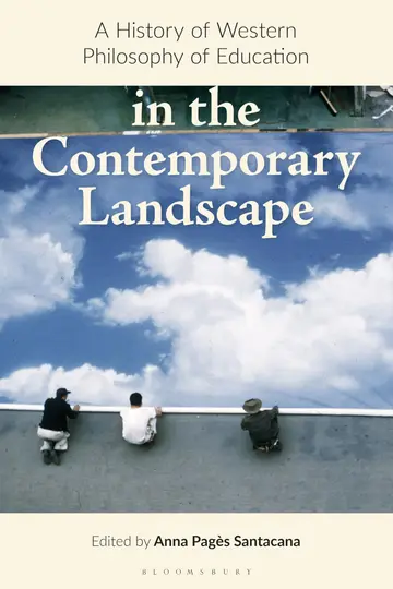 Cover of A History of Western Philosophy of Education in the Contemporary Landscape