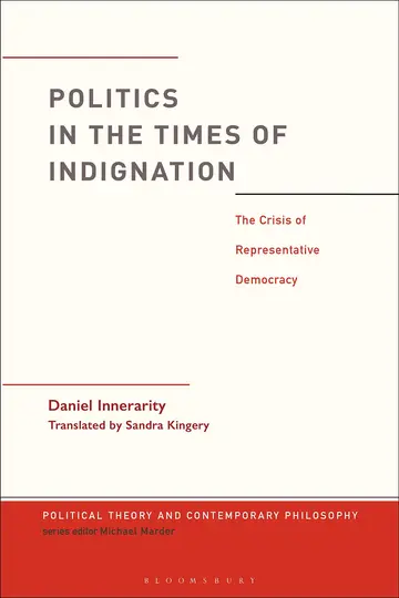 Cover of Politics in the Times of Indignation