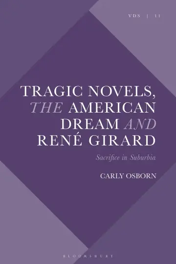 Cover of Tragic Novels, René Girard and the American Dream